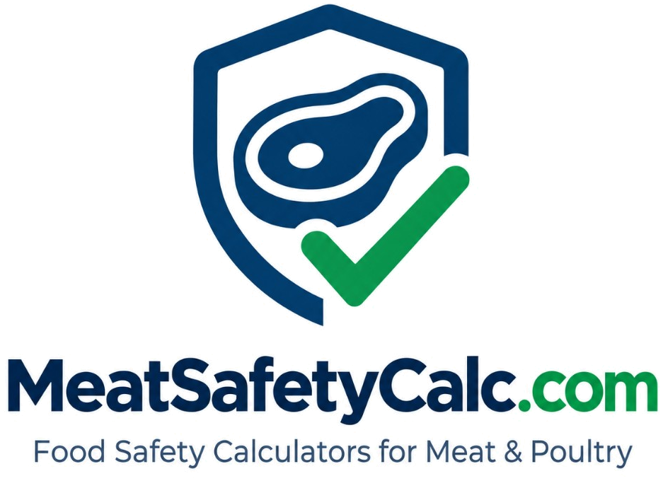 MeatSafetyCalc.com - Food Safety Calculators for Meat & Poultry